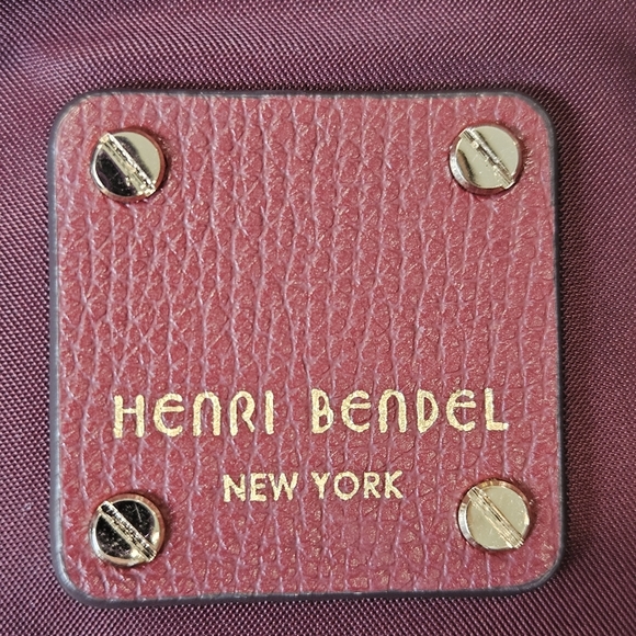 Henri Bendel Fanny/Crossbody/Belt Bag Burgundy - Picture 13 of 14